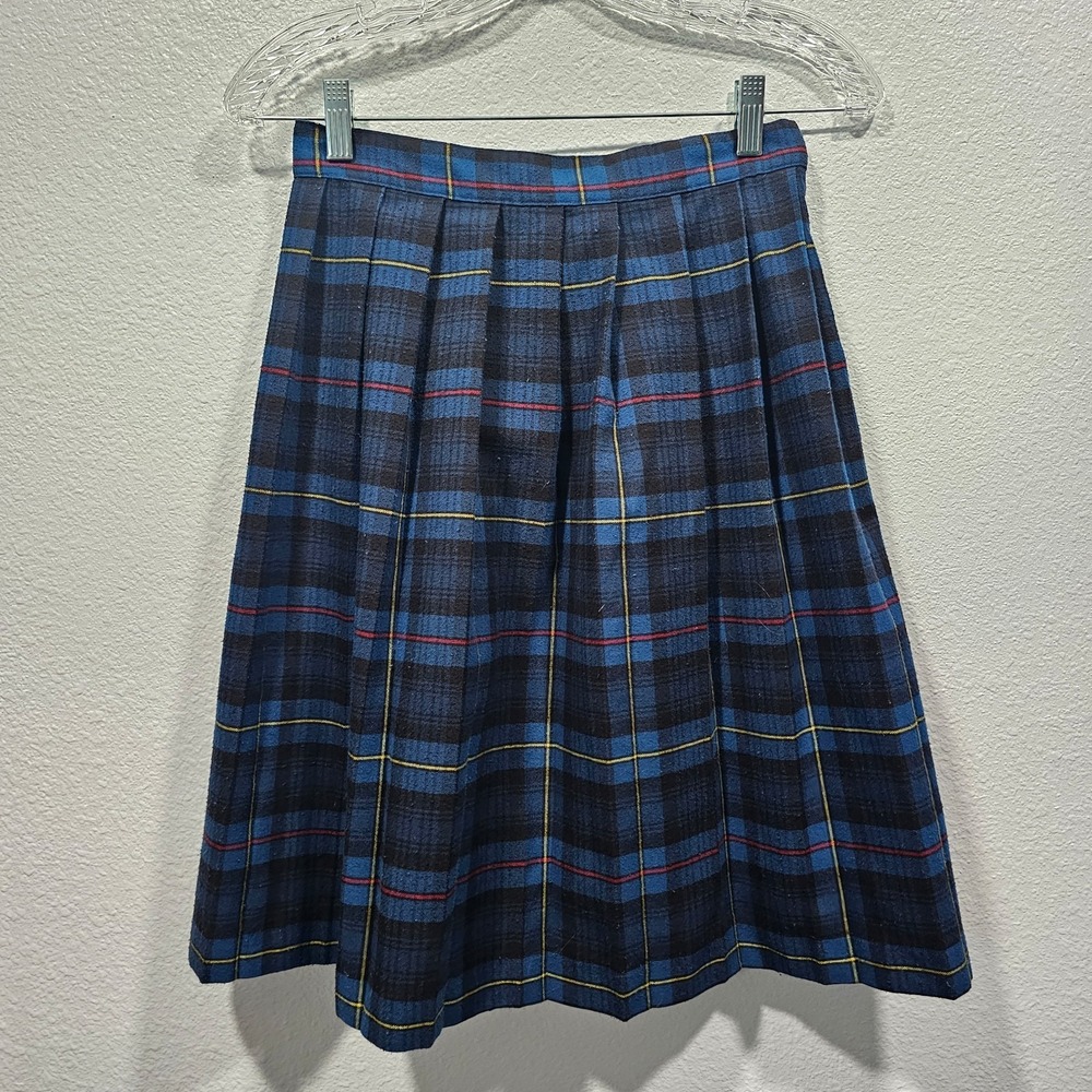 French Toast Navy Plaid Uniform Skirt Girl's Size 10